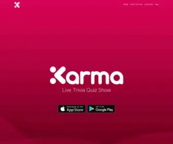 Mykarmaapp.com(Karma) Screenshot