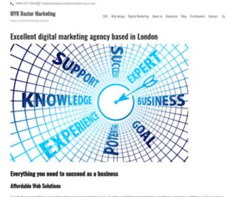 MYkbaxteronlinemarketing.co.uk(Online Marketing) Screenshot