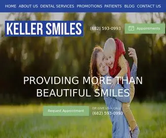 Mykellersmiles.com(Dentist in Keller TX) Screenshot