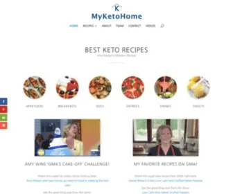 Myketohome.com(The Keto Lifestyle Made Simple) Screenshot