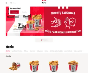 MYKFC.lt(Oficiali svetain) Screenshot