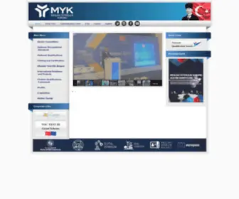 MYK.gov.tr(Mesleki Yeterlilik Kurumu) Screenshot