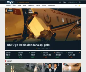 Mykibris.com(Kıbrıs) Screenshot