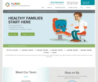 Mykidsdentistchinohills.com(Children's Dentist near you in Chino Hills) Screenshot