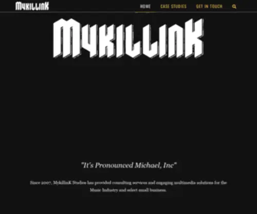 Mykillink.com(Web Design and Digital Media Services) Screenshot