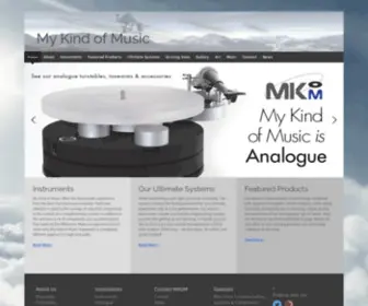 Mykindofmusic.com(My Kind of Music) Screenshot