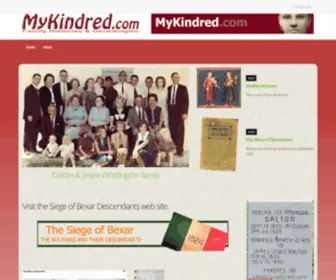 Mykindred.com(Genealogies & History) Screenshot