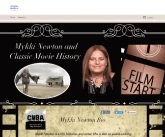 MYkkinewtonclassiccinema.com(Mykki Newton Classic Cinema Blog Site and Classic Movie History) Screenshot