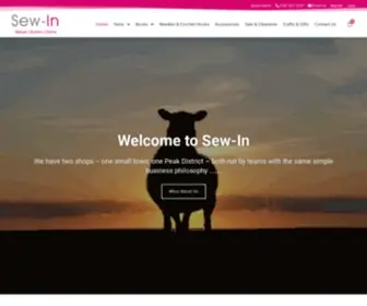 MYknittingyarnandwool.co.uk(Sew-In) Screenshot