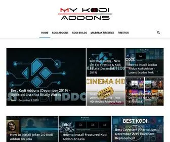 Mykodiaddons.com(My Kodi Addons) Screenshot