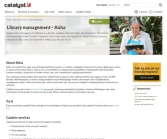 Mykoha.co.nz(Koha Library Management Software) Screenshot