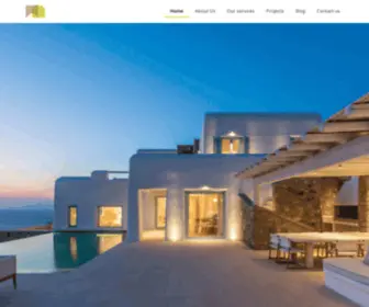 Mykonos-Architects.gr(Mykonos Architects Architecture Studio In Greece) Screenshot