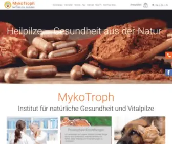 Mykotroph.de(Natürlich Gesund) Screenshot
