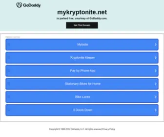 MYKRYptonite.net(MYKRYptonite) Screenshot