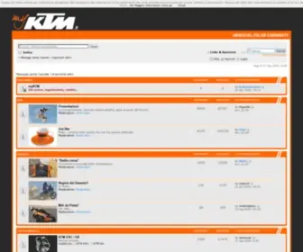 MYKTM.it(KTM Forum Italia) Screenshot