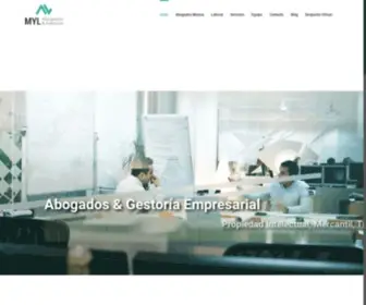 Mylabogados.es(MYL Abogados y Asesores de Empresas) Screenshot