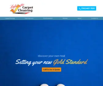 Mylafayettecarpetcleaning.com(Lafayette Carpet Cleaning) Screenshot