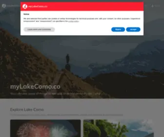 Mylakecomo.co(Cosa fare sul Lago di Como) Screenshot