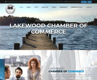 Mylakewoodchamber.com(Lakewood Chamber of Commerce) Screenshot