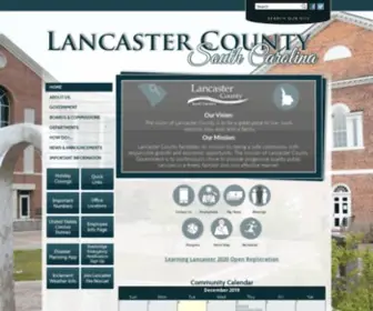 Mylancastersc.org(Lancaster County) Screenshot