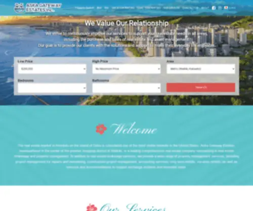 Mylandhawaii.com(Aska Gateway Estates) Screenshot