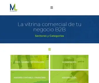 Mylanding.cl(La vitrina comercial de tu negocio B2B) Screenshot