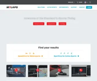 Mylaps.net(Mylaps) Screenshot
