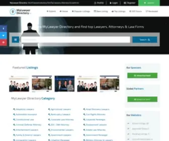 Mylawyer-Directory.com(MyLawyer Directory) Screenshot