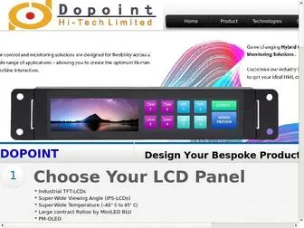 MYLCDbank.com(Dopoint LCD Business with Optical bonding and Touch Lamination) Screenshot