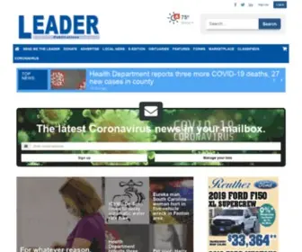 Myleaderpaper.com(Leader Publications) Screenshot