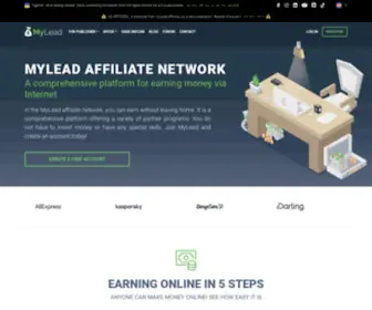 Mylead.global(☛ The best affiliate network in 2019 ⭐⭐⭐ MyLead) Screenshot