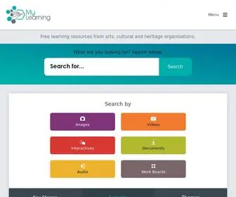 Mylearning.org(Museums) Screenshot