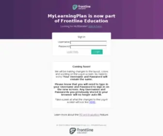 Mylearningplan.com(Professional Growth) Screenshot