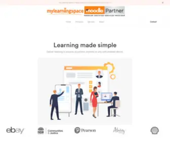 Mylearningspace.com.au(Learning Management System) Screenshot