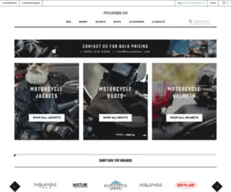 Myleather.com(MyLeather Wholesale Motorcycle Jackets and Biker Gear) Screenshot
