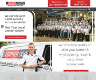 Myleatherdoctor.com.au(Leather Repair Service & Leather Treatment Australia) Screenshot