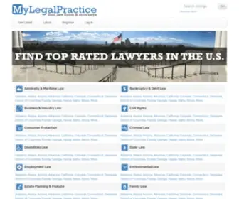 Mylegalpractice.com(My Legal Practice) Screenshot