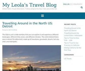 Myleola.com(United States Travel Adventures) Screenshot