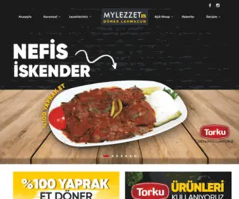 Mylezzetm.com.tr(My Lezzetm Döner Lahmacun) Screenshot