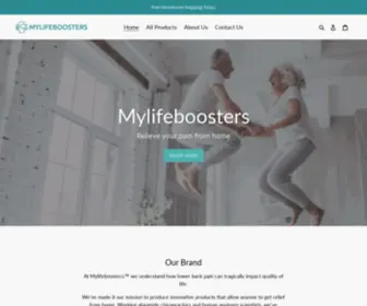 Mylifeboosters.com(Mylifeboosters) Screenshot