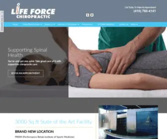 Mylifeforcechiropractic.com(Chiropractor in Glen Burnie) Screenshot