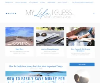 Mylifeiguess.com(My Life) Screenshot