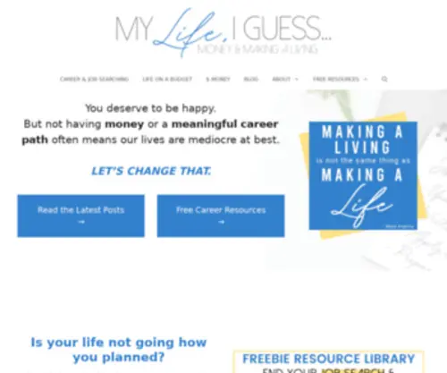 Mylifeiguess.net(My Life) Screenshot
