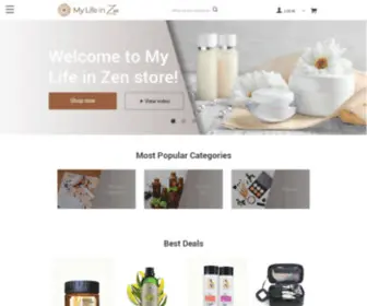 Mylifeinzen.com(Buy High) Screenshot
