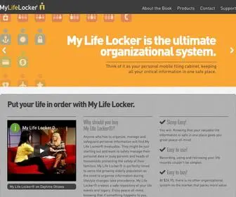 Mylifelocker.com(My Life Locker®) Screenshot