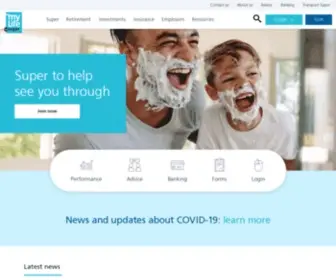 Mylifemysuper.com.au(MyLife MySuper) Screenshot