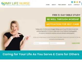 Mylifenurse.com(My Life Nurse) Screenshot