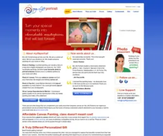 Mylifeportrait.com(My Life Portrait) Screenshot