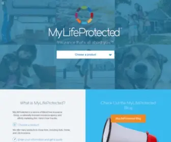 Mylifeprotected.com(Mylifeprotected) Screenshot