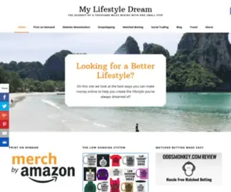 Mylifestyledream.com(My Lifestyle Dream) Screenshot